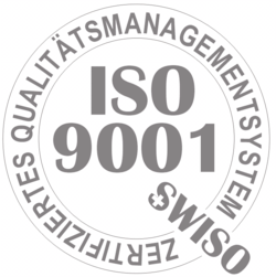 Logo ISO 9001 SWISO